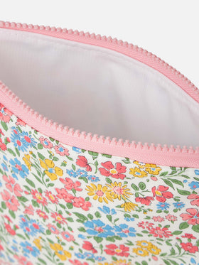 Pareasy pochette with Annabelle print | MADE WITH LIBERY FABRIC - MC2 Saint Barth
