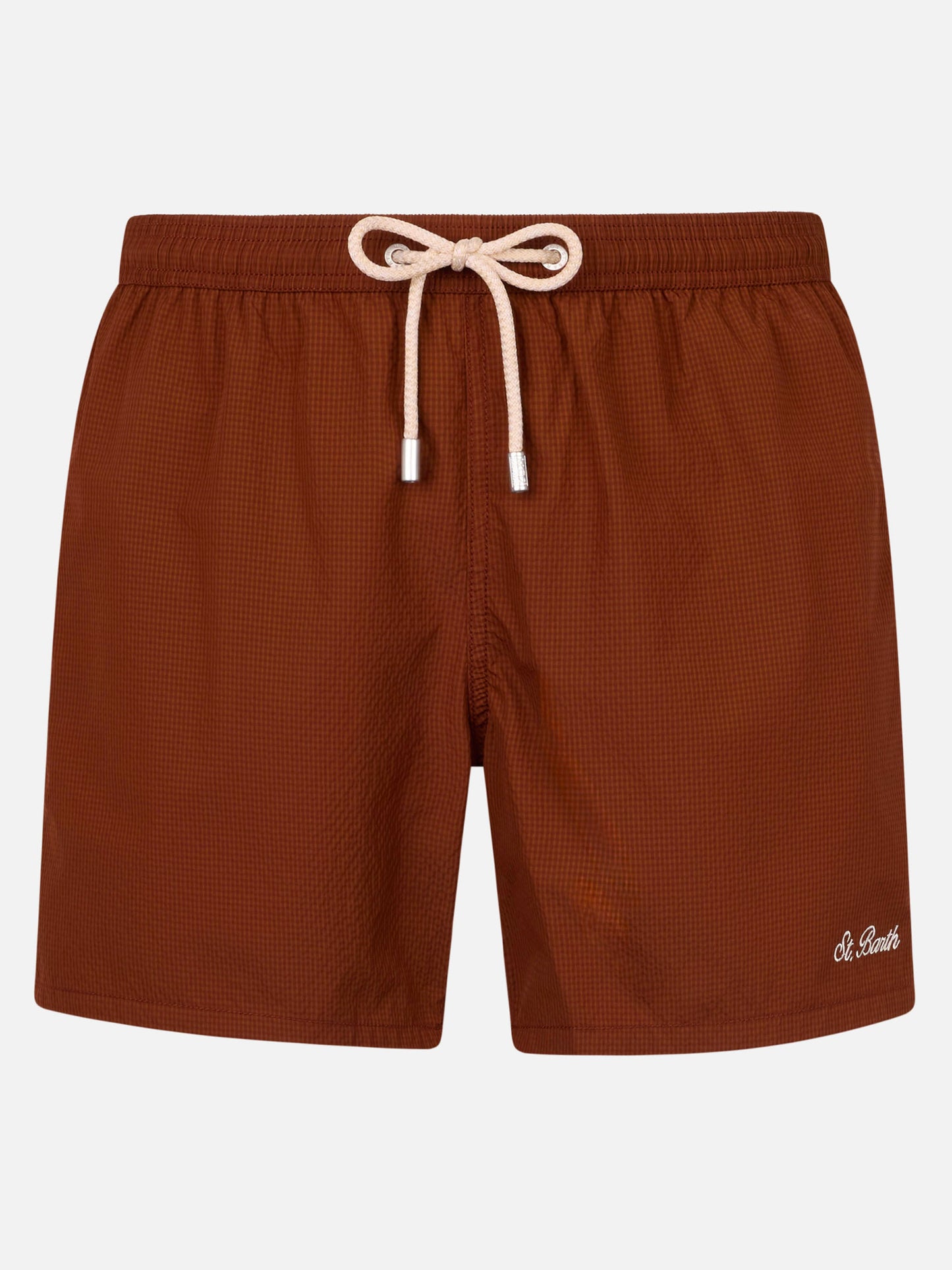 Klassische leichte Badehose aus Seersucker von Patmos