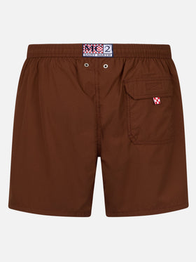 Klassische leichte Badehose aus Seersucker von Patmos