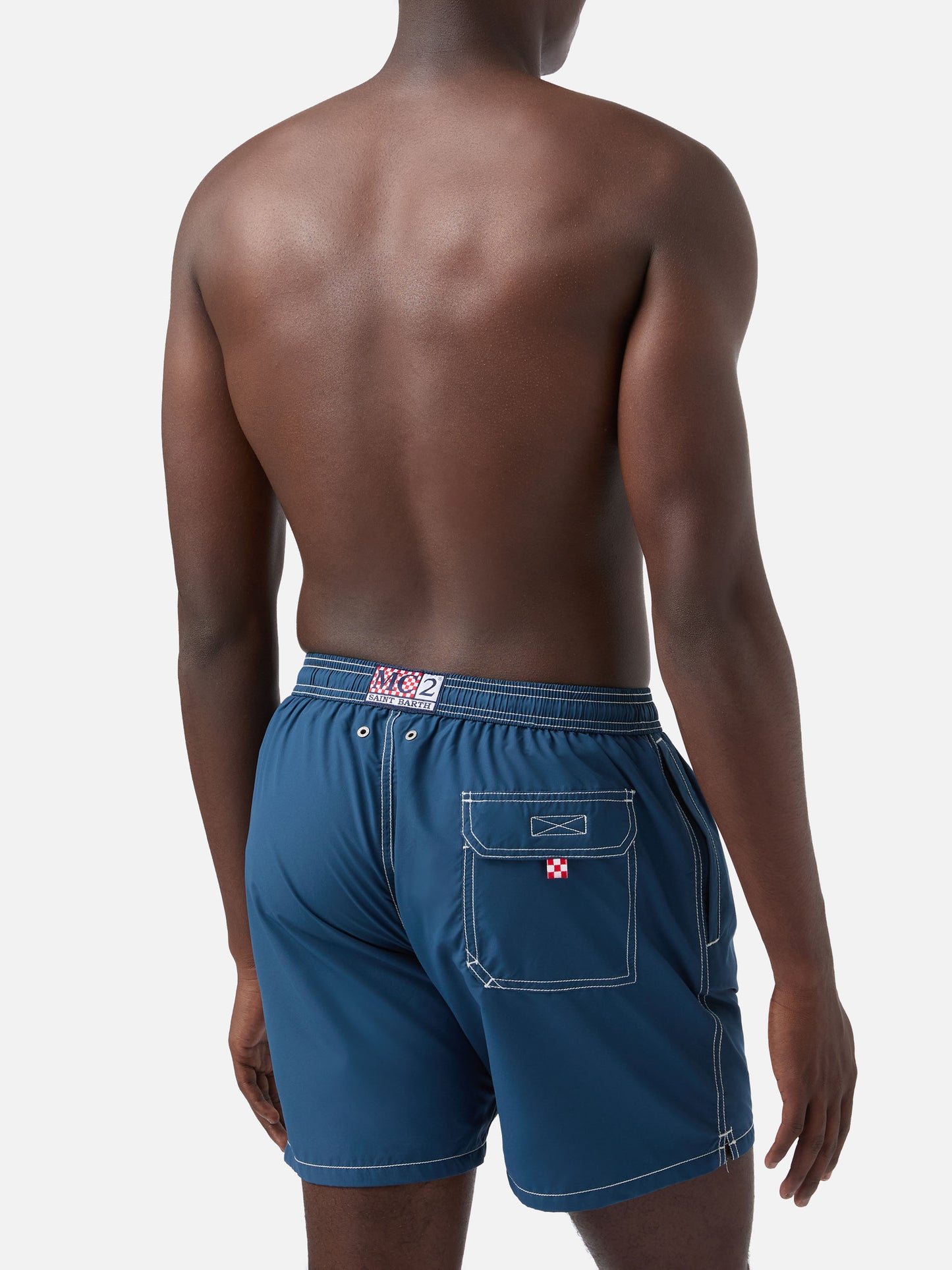 Patmos classic swim shorts in marine blue