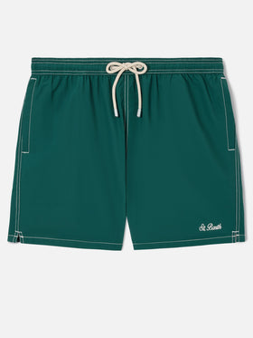 Patmos classic swim shorts in British green
