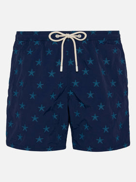 Costume mare  Patmos The Riviera con jacquard stelle marine