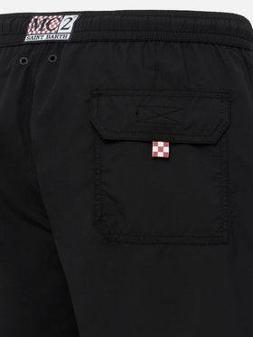 Black long swim shorts Patmos - MC2 Saint Barth