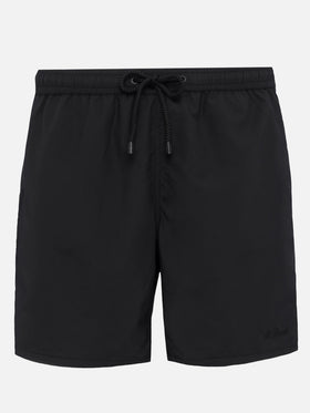 Schwarze lange Badeshorts Patmos