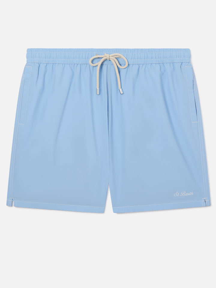 Light blue long swim shorts Patmos