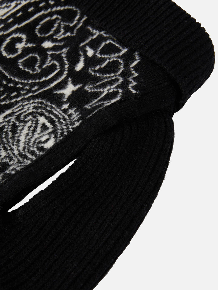 Dog sweater with Bandana print
