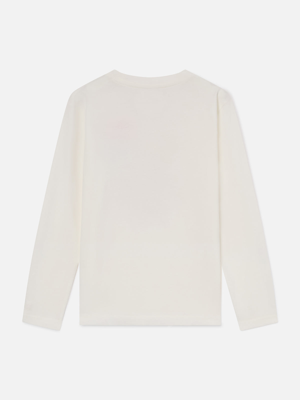 White Penny organic cotton long sleeve t-shirt with teddy bear print