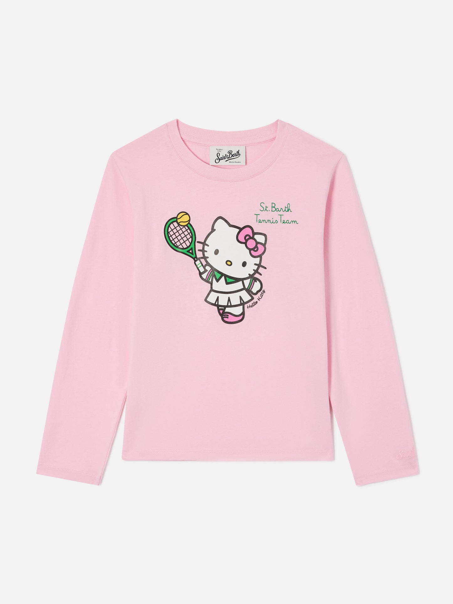 Penny T-Shirt in Rosa mit Hello Kitty Tennis Team-Print 