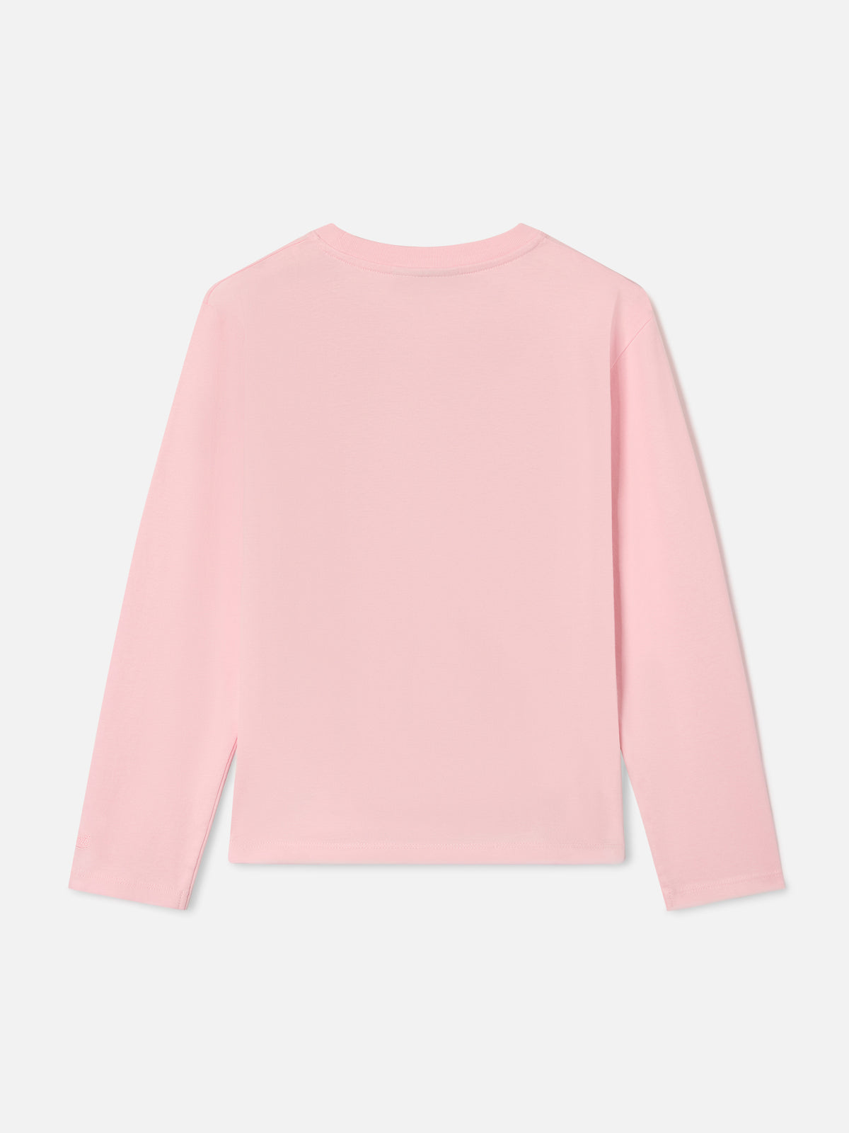 T-shirt à manches longues en coton Pink Penny avec imprimé flock Dad's Favourite 