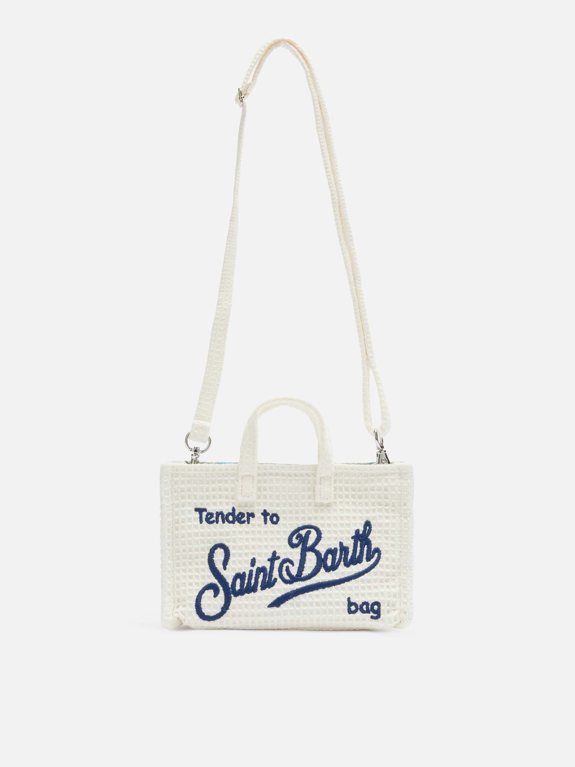 Beige honeycomb Phone Bag - MC2 Saint Barth