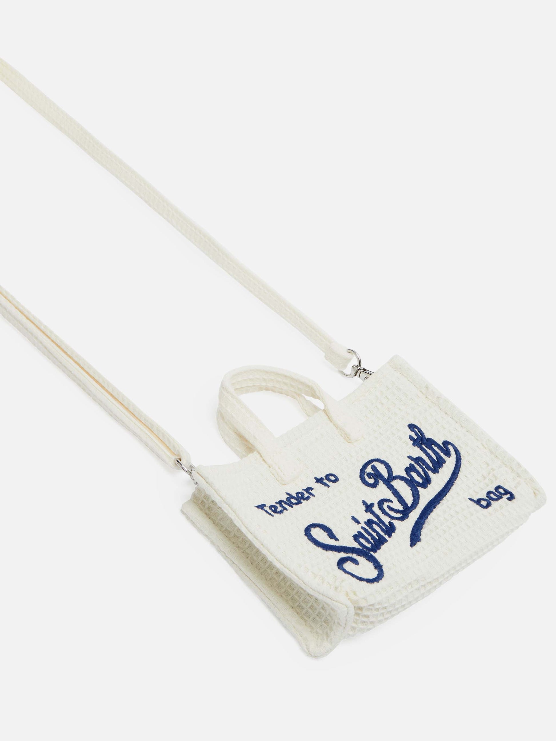 Beige honeycomb Phone Bag - MC2 Saint Barth