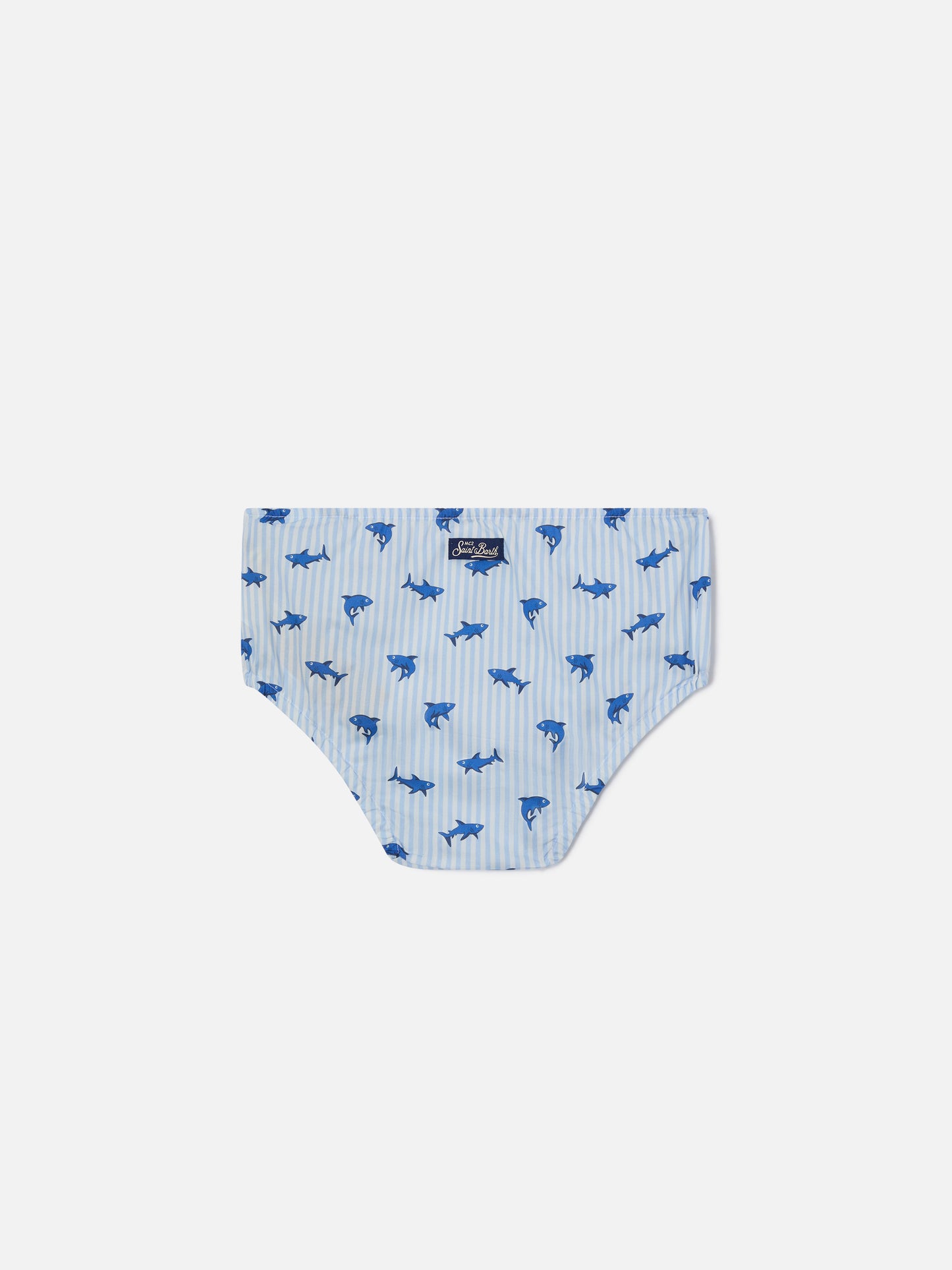 Pimmy baby bloomer with shark print