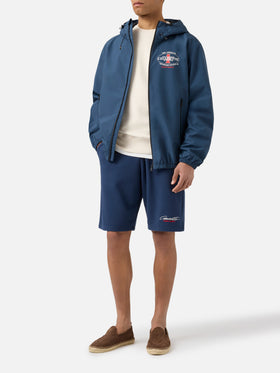 Chaqueta técnica Pilot azul marino con estampado Cigarette | Edición Especial 
