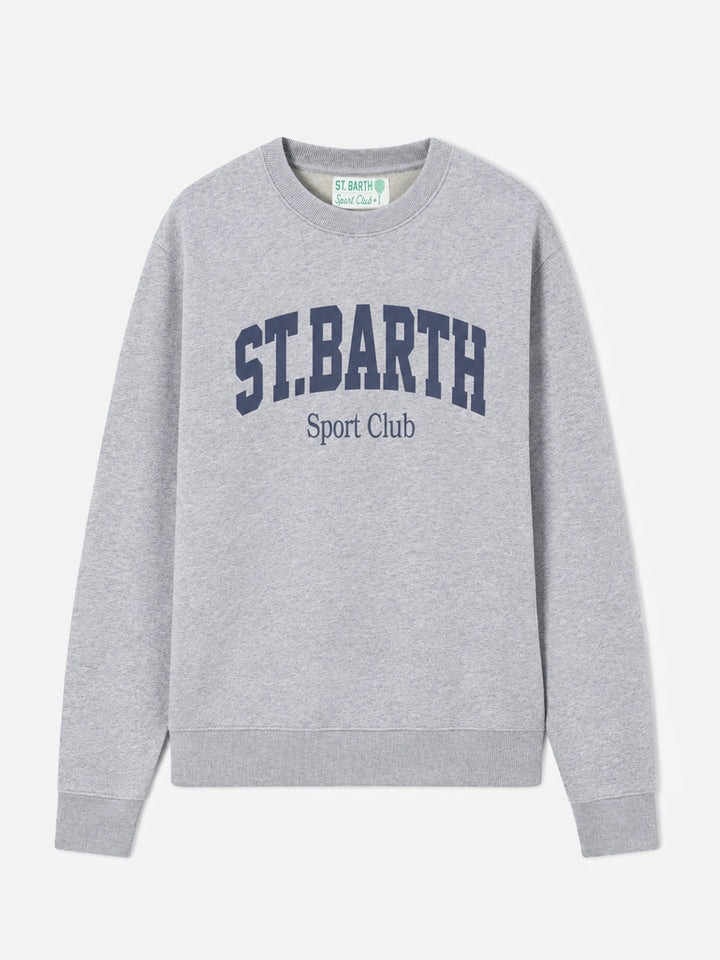 Sweat-shirt ras-du-cou en coton Ponza avec imprimé St. Barth Sport Club 