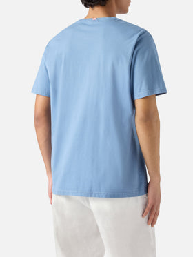 Camiseta Portofino azul claro empolvado con bordado All I Need Is A G-in Class 
