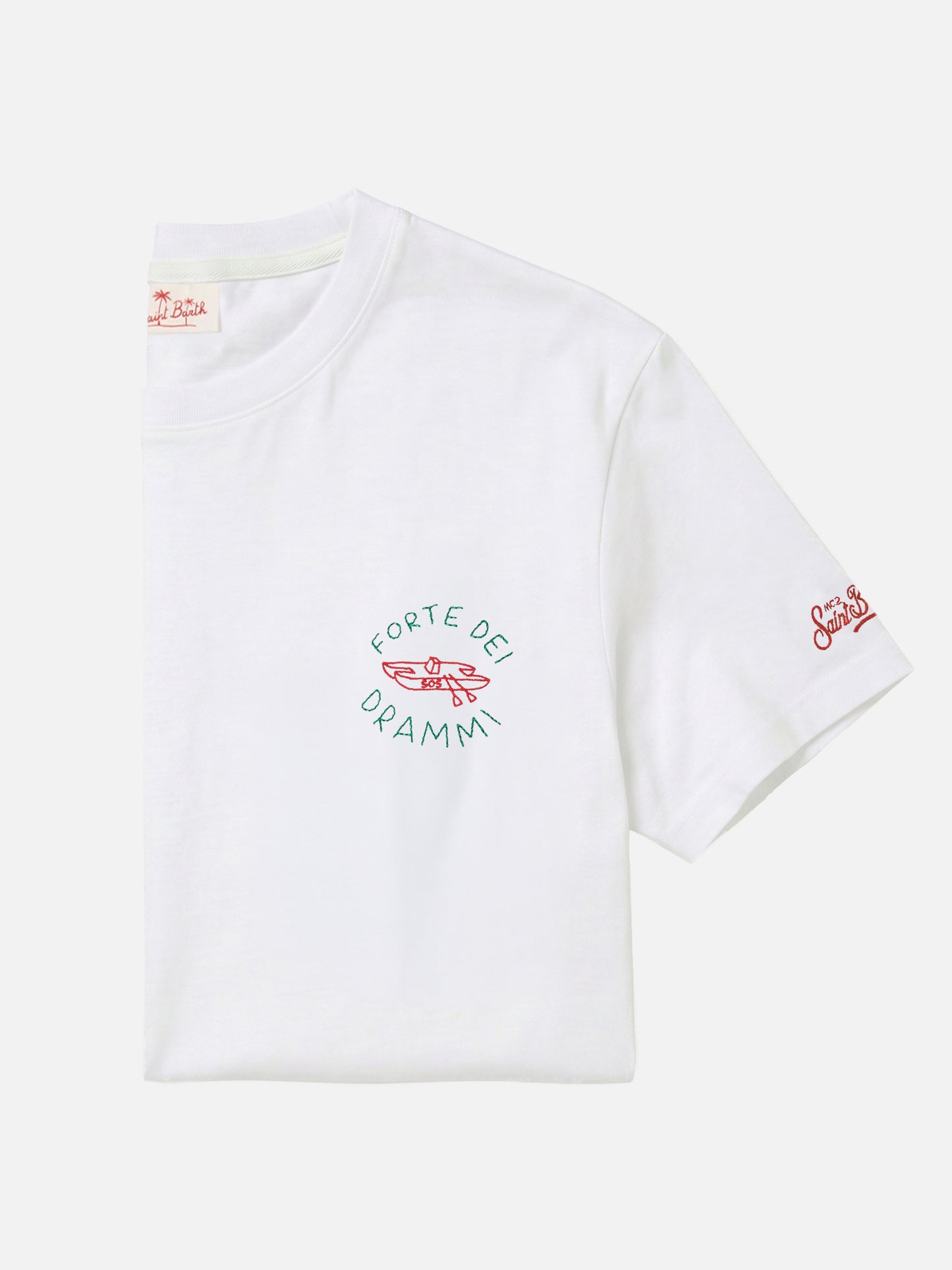 T-shirt Portofino avec broderie Forte dei Drammi | Édition spéciale 