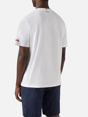 T-shirt Portofino blanc avec broderie Pool Champion | Édition Spéciale 