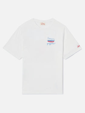 Portofino t-shirt with Domani Gozzetto? embroidery