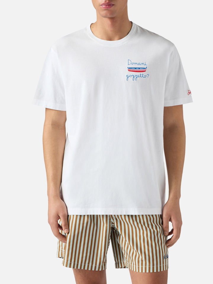 T-shirt Portofino ricamo Domani Gozzetto?