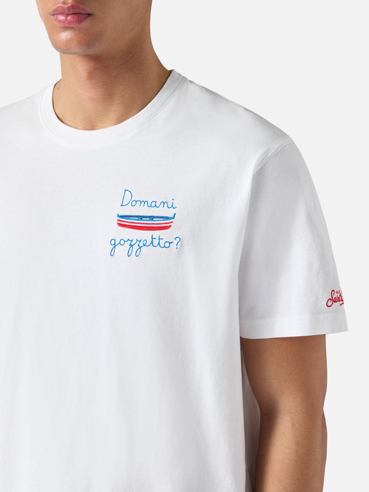 T-shirt Portofino ricamo Domani Gozzetto?
