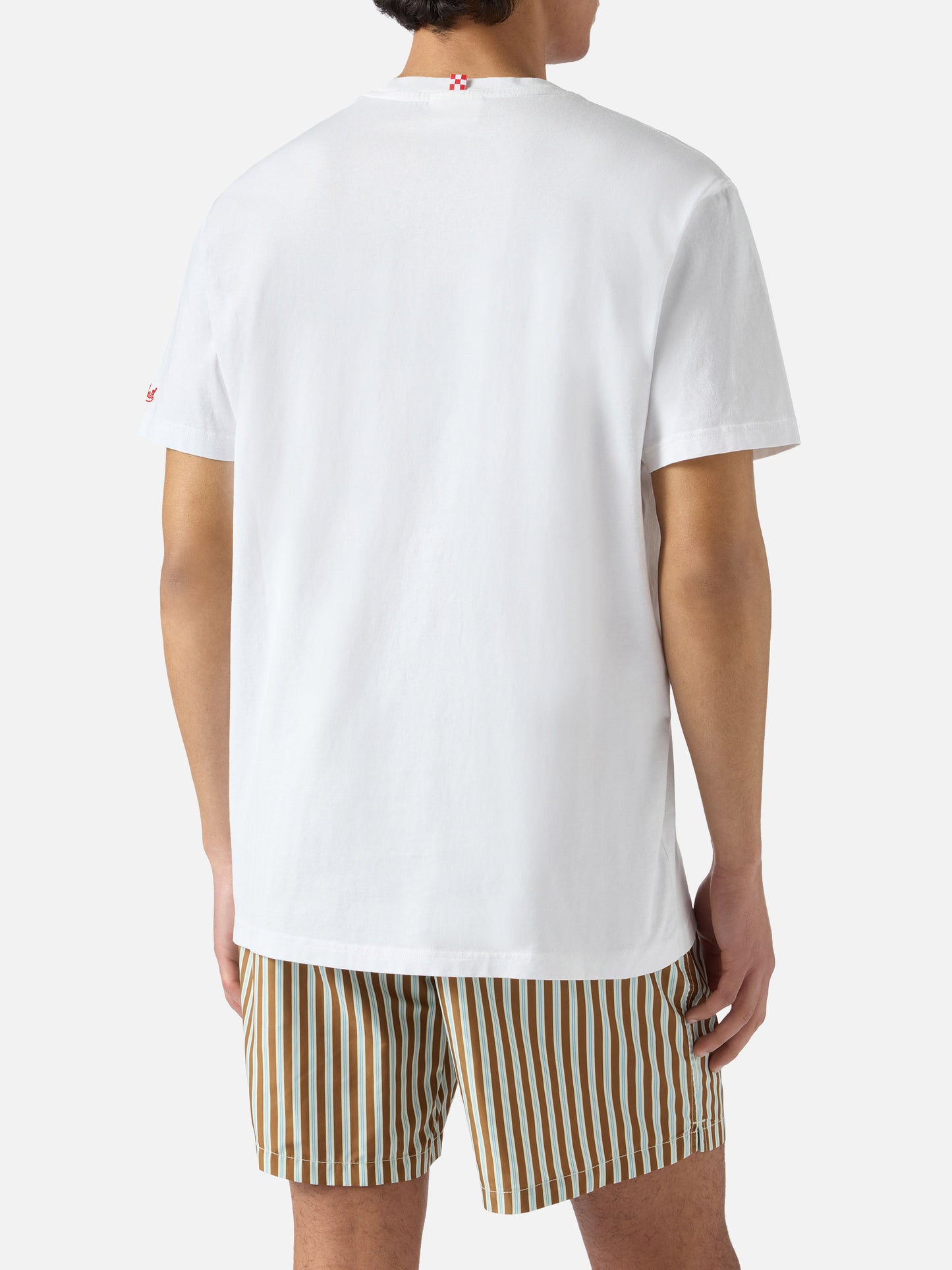 Portofino t-shirt with Domani Gozzetto? embroidery