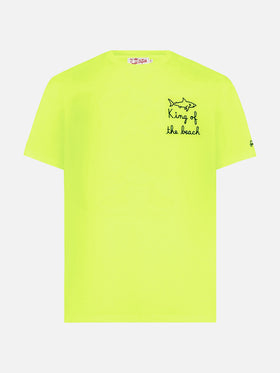 T-shirt Portofino con ricamo King of the Beach