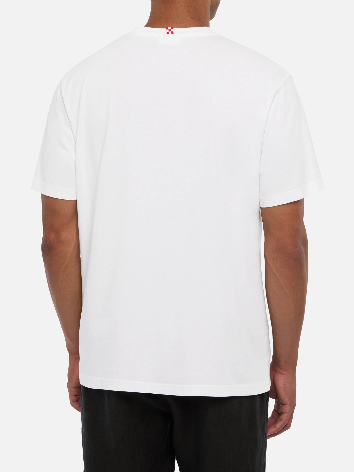 T-shirt en jersey de coton Portofino avec broderie St. Barth habituè 