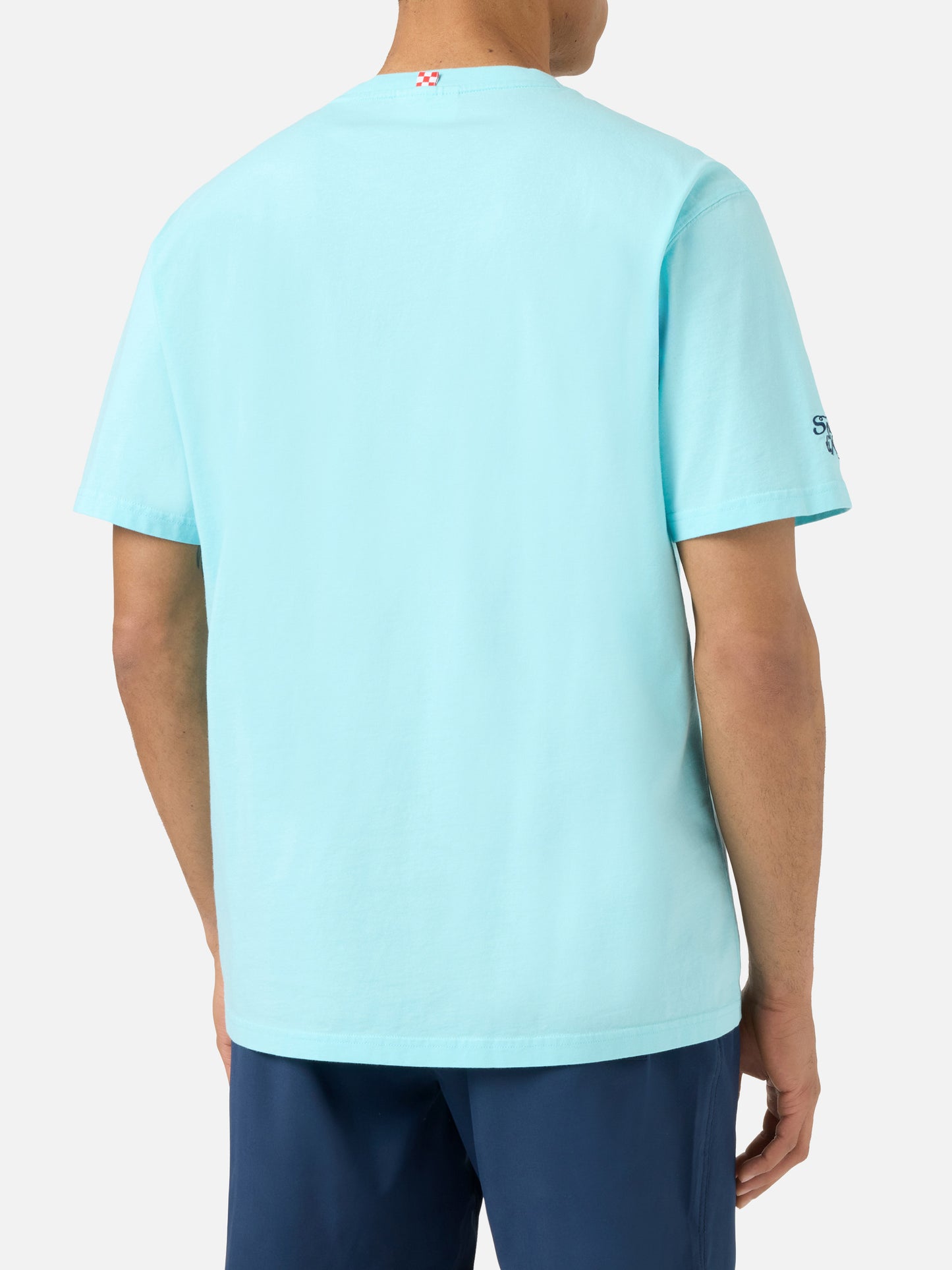 Camiseta Portofino verde agua con bordado Cerco L'estate Tutto L'anno 