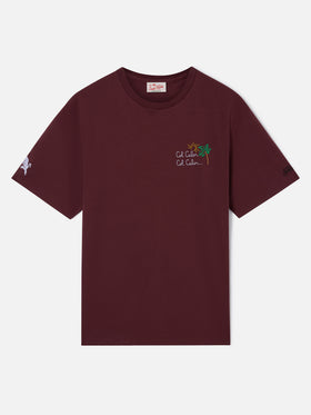 Bordeaux Portofino T-shirt with Torino FC Col Calor Col Calor... embroidery | TORINO FC SPECIAL EDITION
