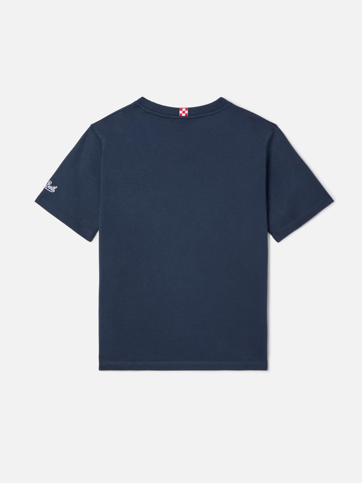 T-shirt Portofino Jr con ricamo Acqua In Bocca