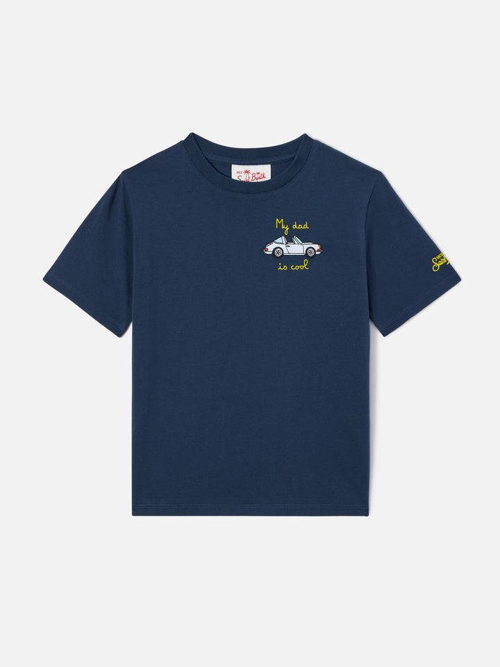 T-shirt Portofino Jr avec broderie My Dad Is Cool | Édition spéciale 