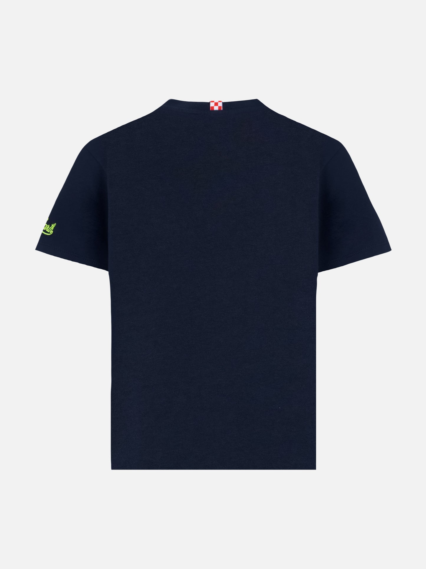 Portofino Jr cotton jersey t-shirt with Bello e Monello embroidery