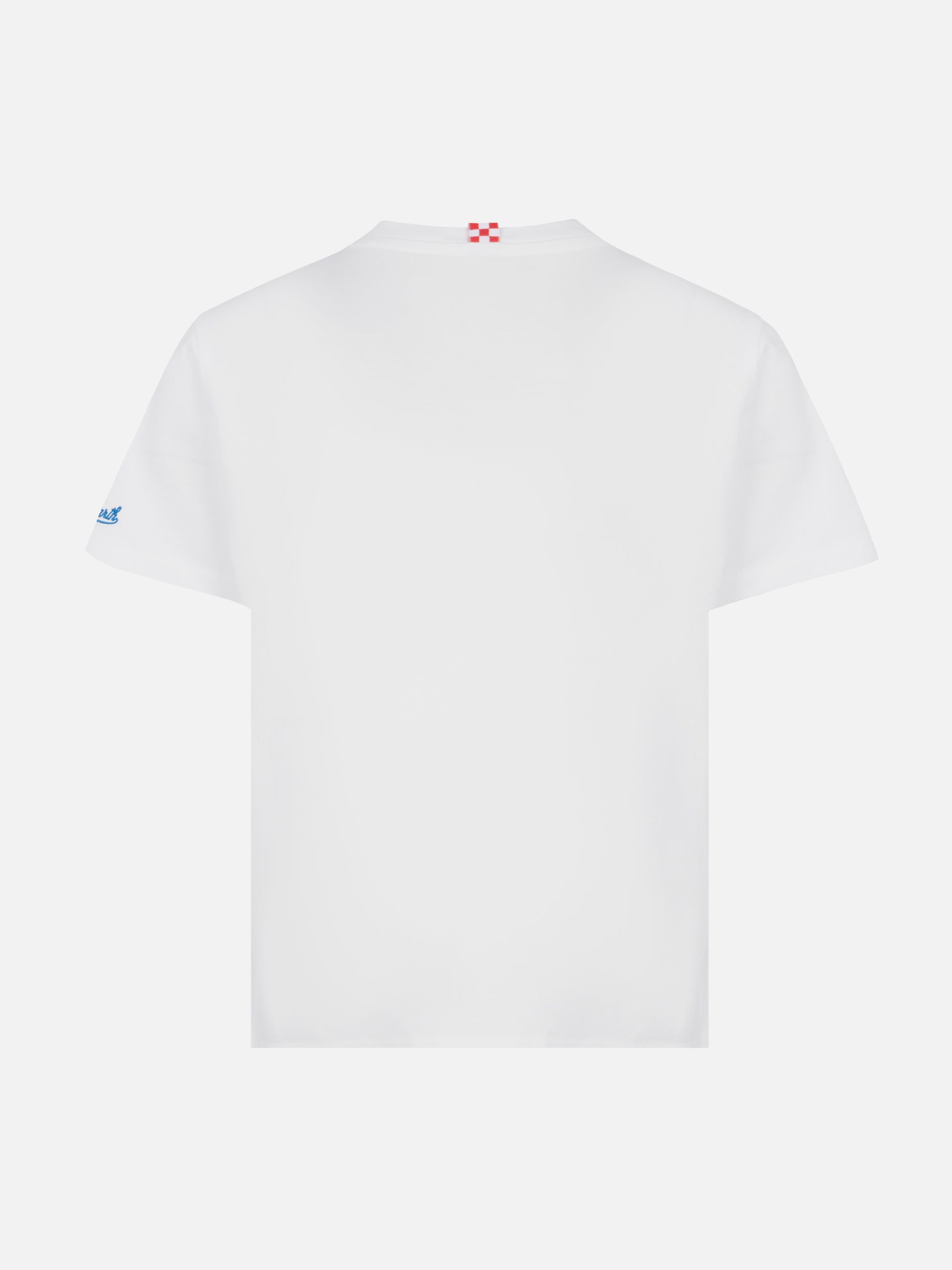 Portofino Jr cotton jersey t-shirt with King of the Beach embroidery - MC2 Saint Barth