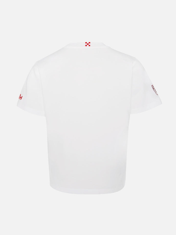 Boy cotton jersey t-shirt Portofino Jr with Il Torino è la mia Lei embroidery | TORINO FC SPECIAL EDITION