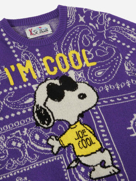 Princess crewneck with bandana and Snoopy jacquard | SNOOPY PEANUTS SPECIAL EDITION