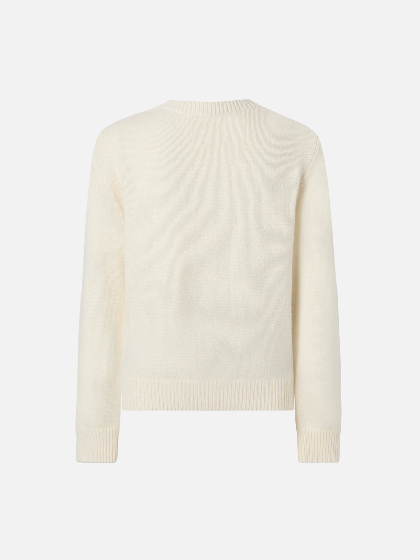 Pullover Princess aus Cashmere-Mix mit Teddybär-Print und Stickerei 