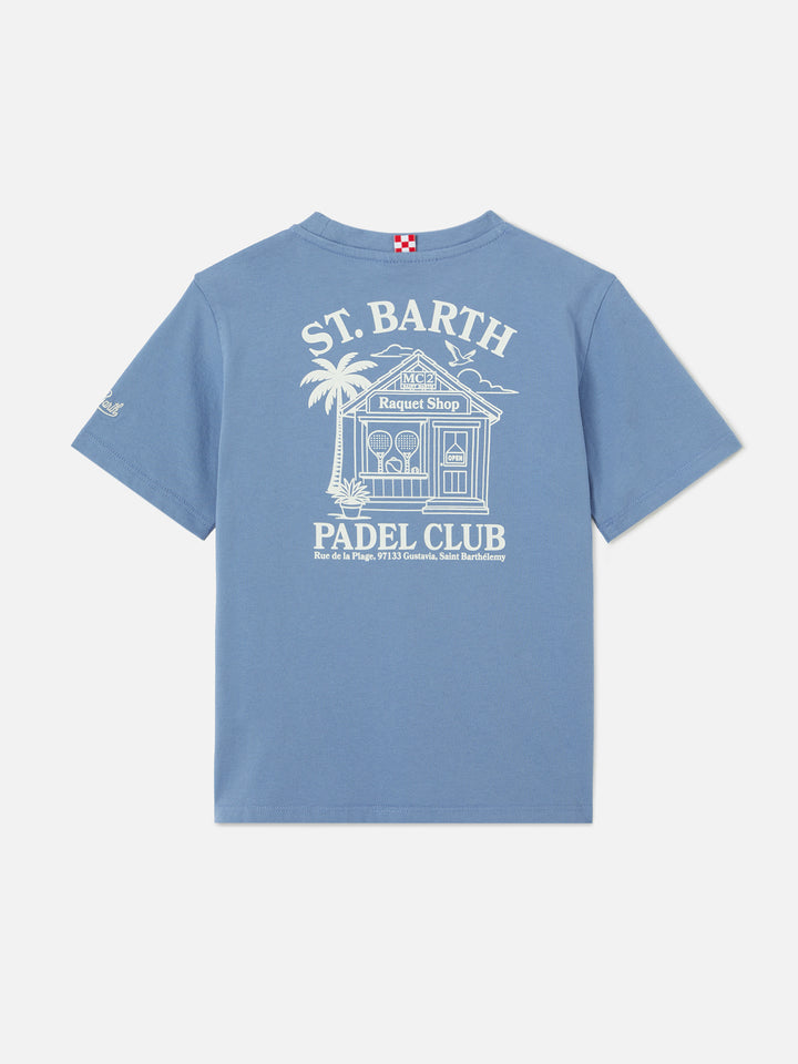 Portland Jr t-shirt with Padel Club maxi print on the back