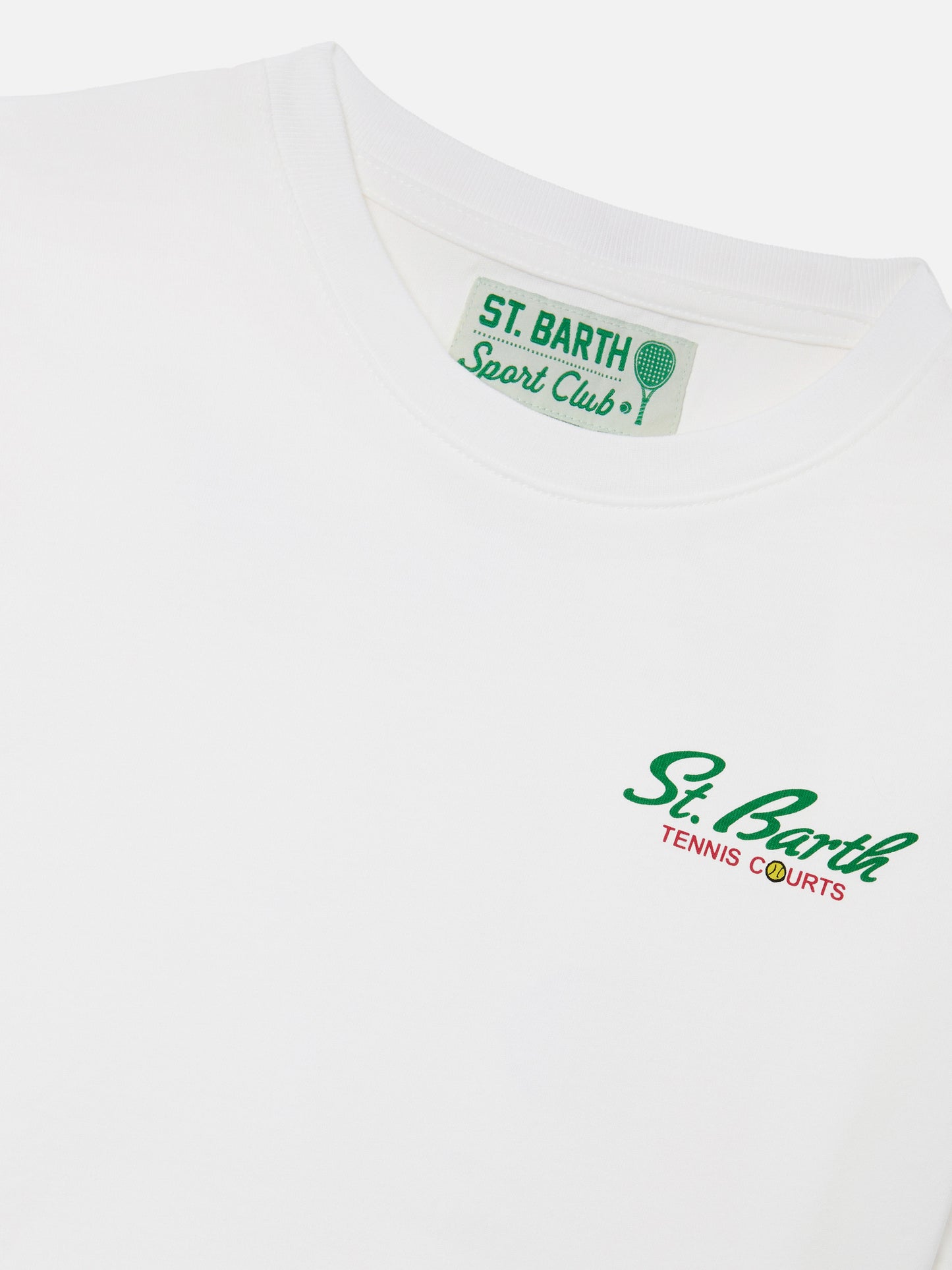 T-shirt Portland Jr avec maxi imprimé Tennis Courts | Édition spéciale 
