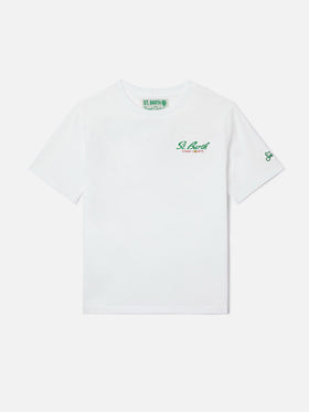 T-shirt Portland Jr avec maxi imprimé Tennis Courts | Édition spéciale 