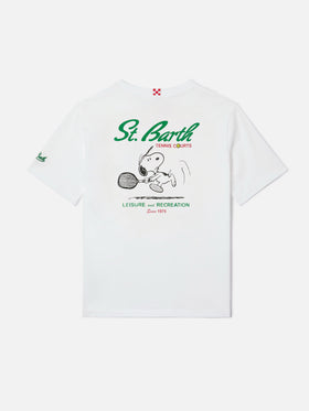 T-shirt Portland Jr avec maxi imprimé Tennis Courts | Édition spéciale 