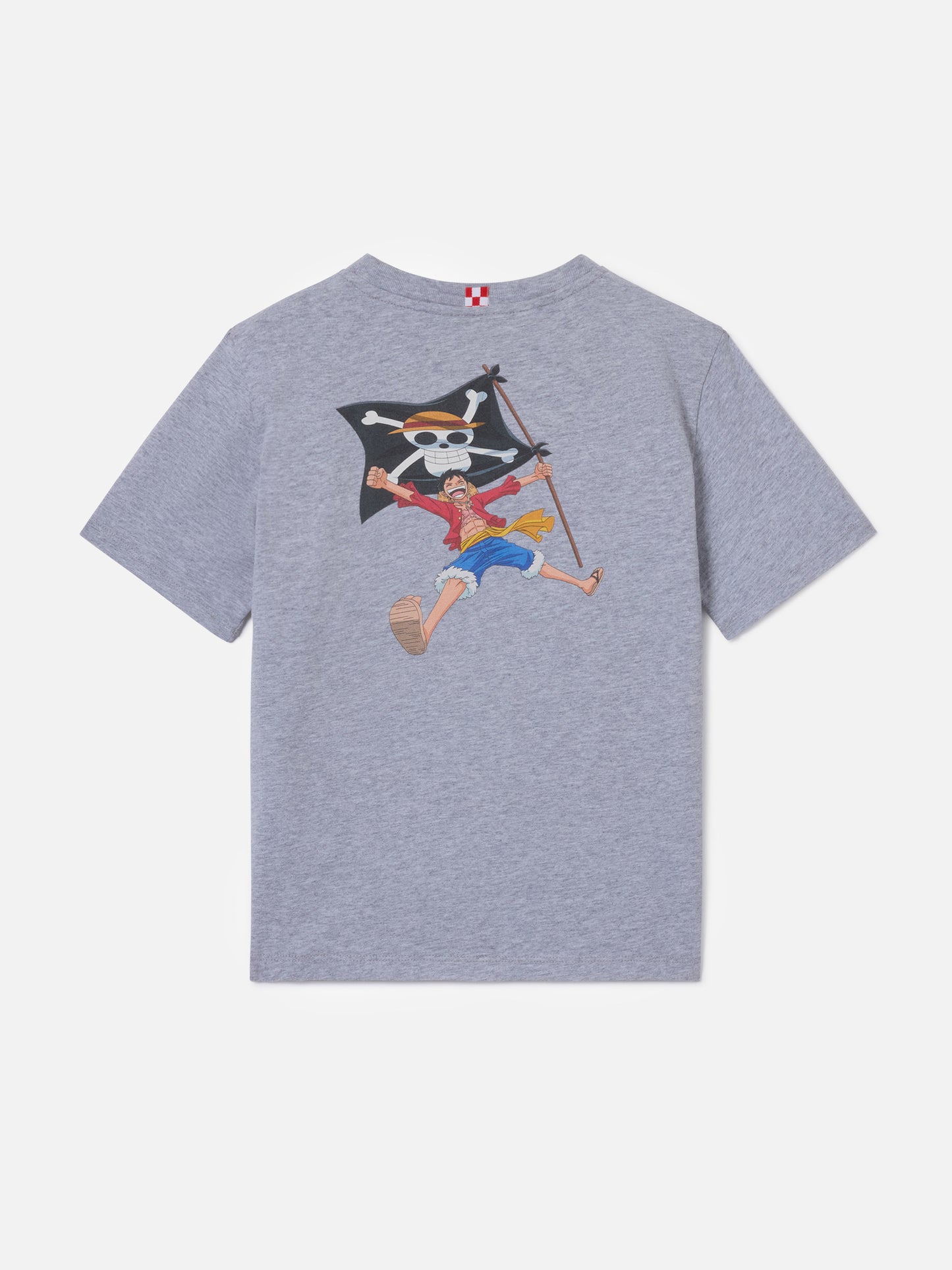 Graues Portland Jr T-Shirt mit Monkey D. Luffy-Print | ONE PIECE SPECIAL EDITION 