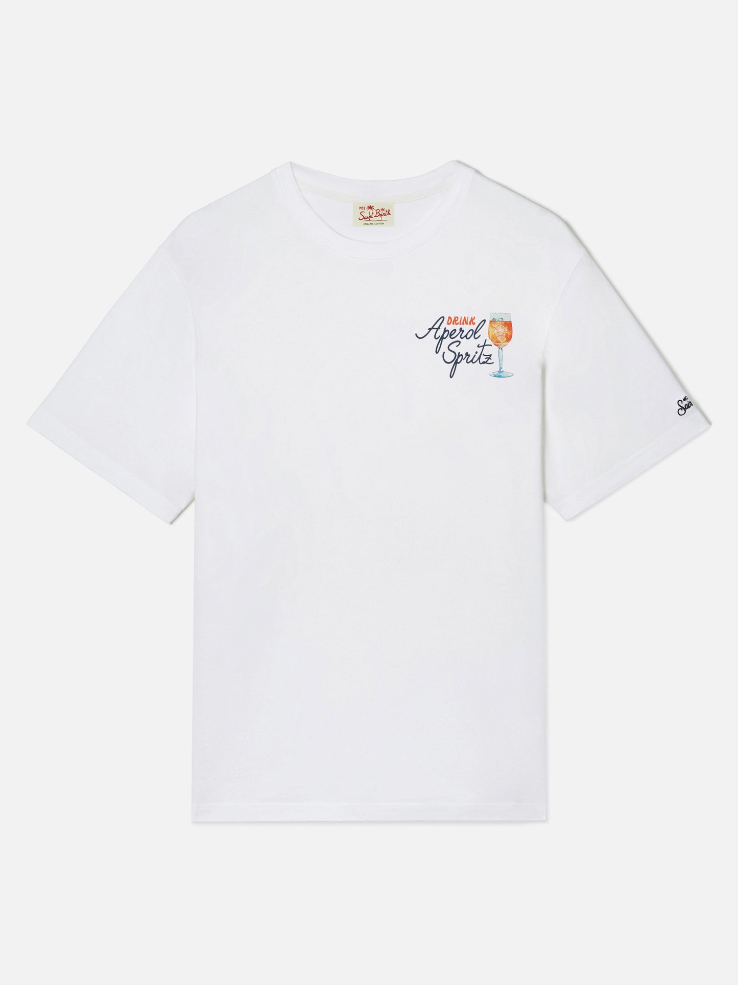 T-shirt Portland blanc avec imprimé Aperol Spritz | Édition spéciale 