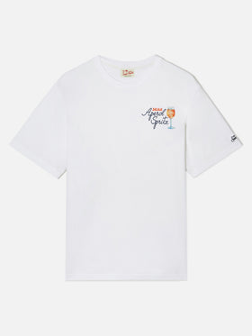 T-shirt Portland blanc avec imprimé Aperol Spritz | Édition spéciale 