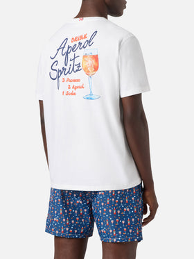 T-shirt Portland blanc avec imprimé Aperol Spritz | Édition spéciale 