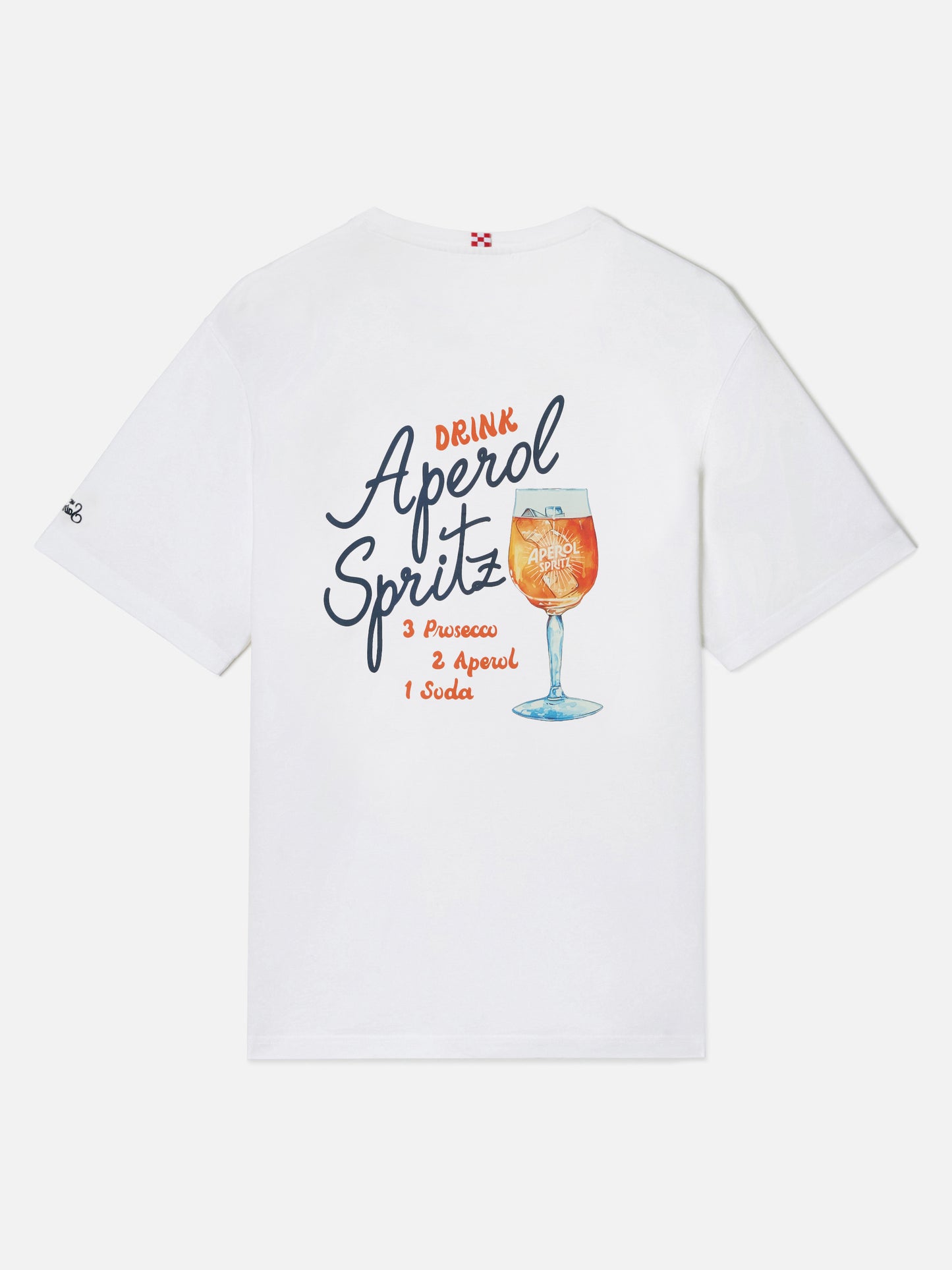 T-shirt Portland blanc avec imprimé Aperol Spritz | Édition spéciale 