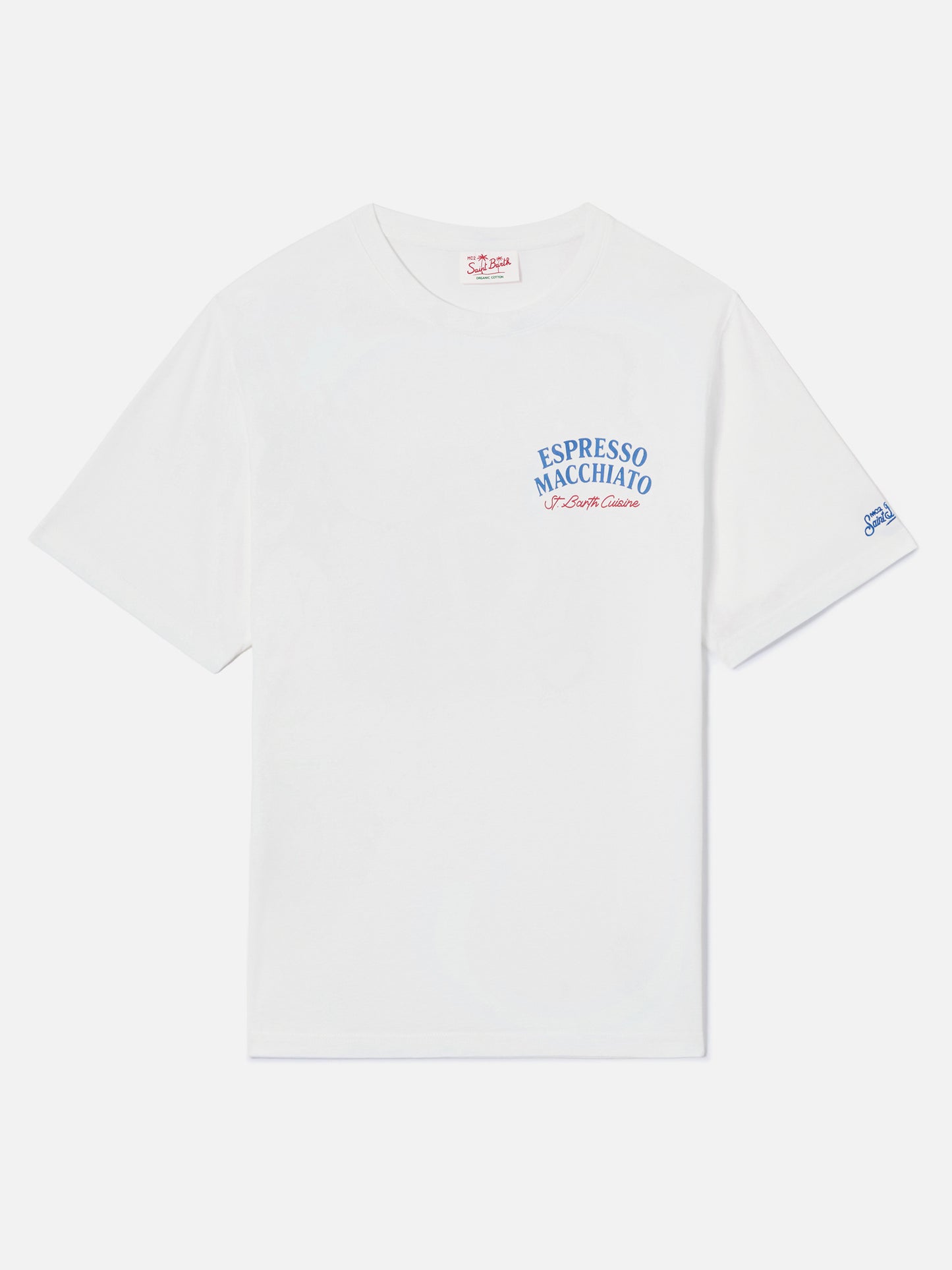 Camiseta Portland color crema con estampado Espresso Macchiato 