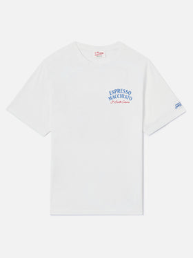 Camiseta Portland color crema con estampado Espresso Macchiato 