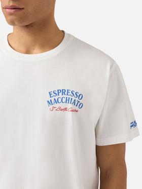 Camiseta Portland color crema con estampado Espresso Macchiato 