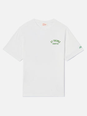 Camiseta Portland blanca con estampado St. Tropez Habitué | Edición Especial 