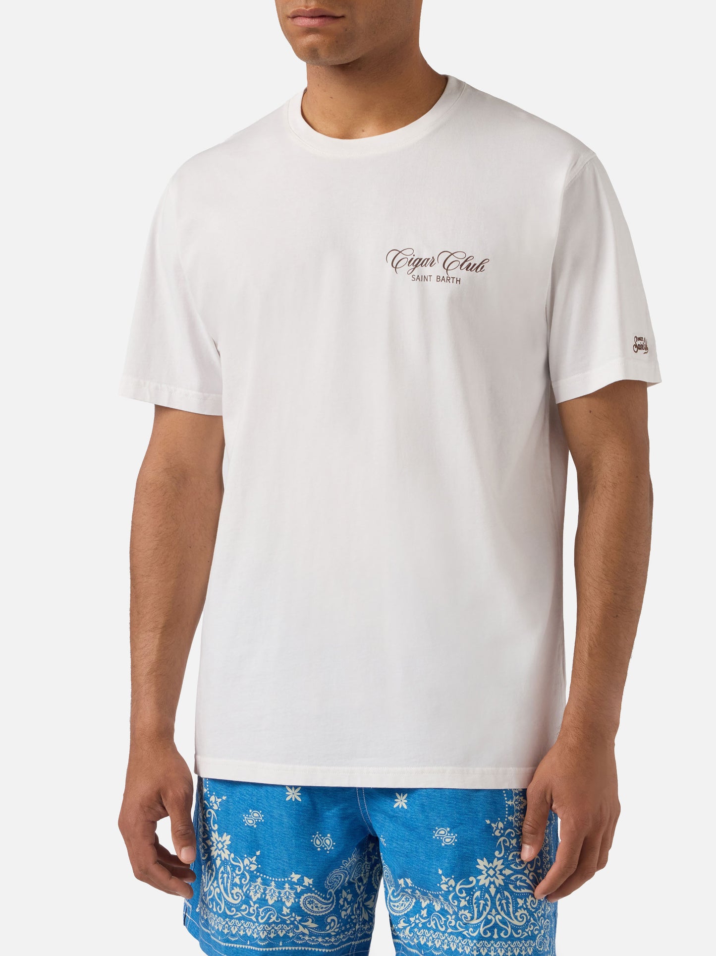 Camiseta White Portland con estampado Cigar Club 
